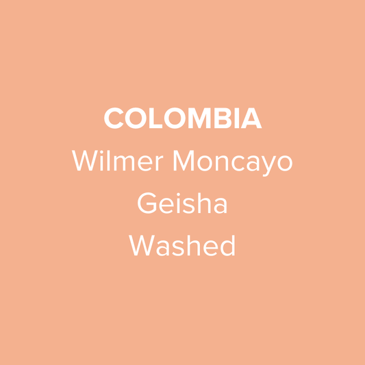 Colombia Wilmer Moncayo Geisha Washed