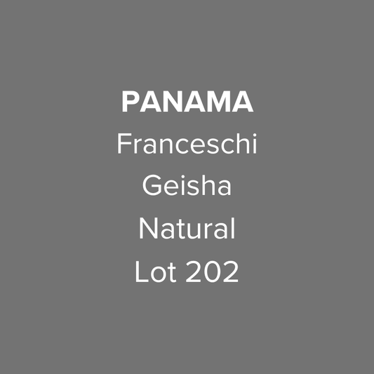 Panama Franceschi Geisha Natural Lot GN202
