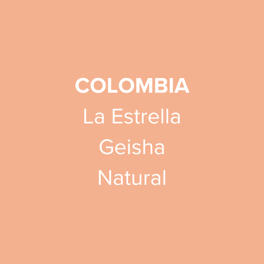 Colombia La Estrella Geisha Natural