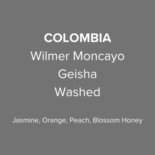 Colombia Wilmer Moncayo Geisha Washed